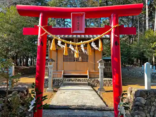 原川浅間宮の鳥居