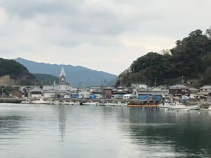 カトリック崎津教会の周辺