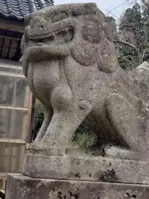 生権寺五社神社の狛犬