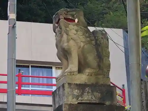 徳島眉山天神社の狛犬