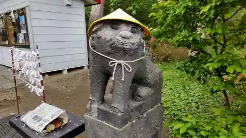 江部乙神社の狛犬