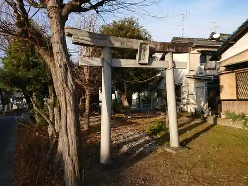 春日大明神の鳥居