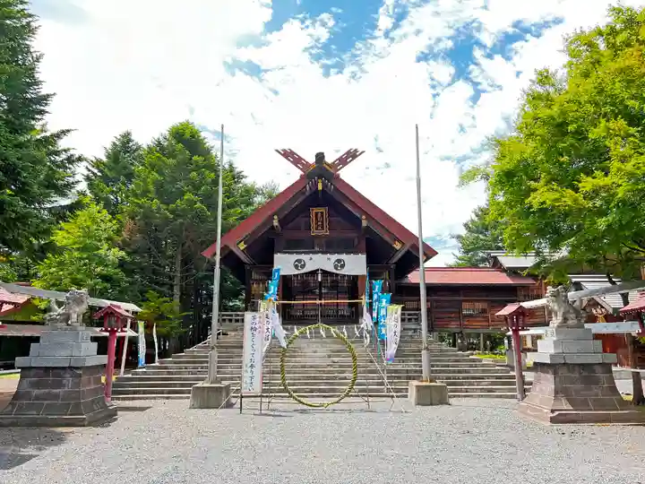 蘆別神社の本殿・本堂