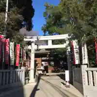 王子稲荷神社の鳥居