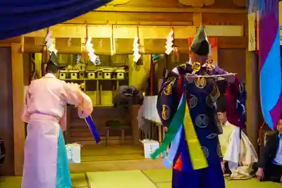 尻岸内八幡神社のお祭り