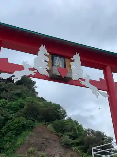 元乃隅神社の鳥居