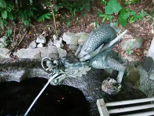 足寄神社の手水