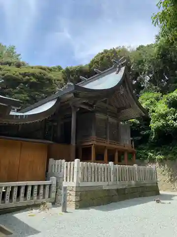 織幡神社の本殿・本堂