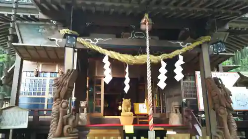 日光大室高龗神社の本殿