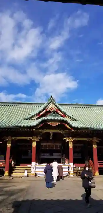 根津神社の本殿・本堂