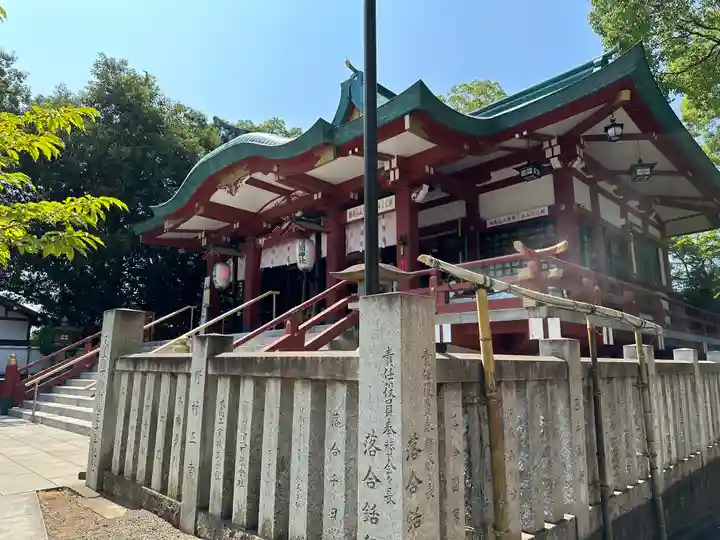 多摩川浅間神社の本殿・本堂