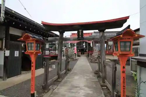 大鏑神社の鳥居