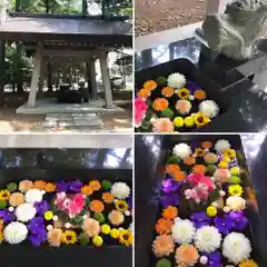 大谷地神社の手水