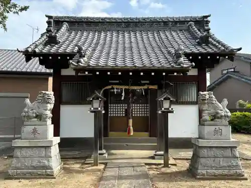 久伊豆神社の本殿