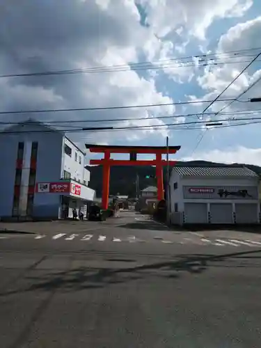 石鎚神社 口之宮 本社の周辺