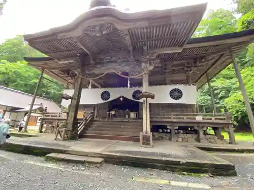 戸隠神社宝光社の本殿