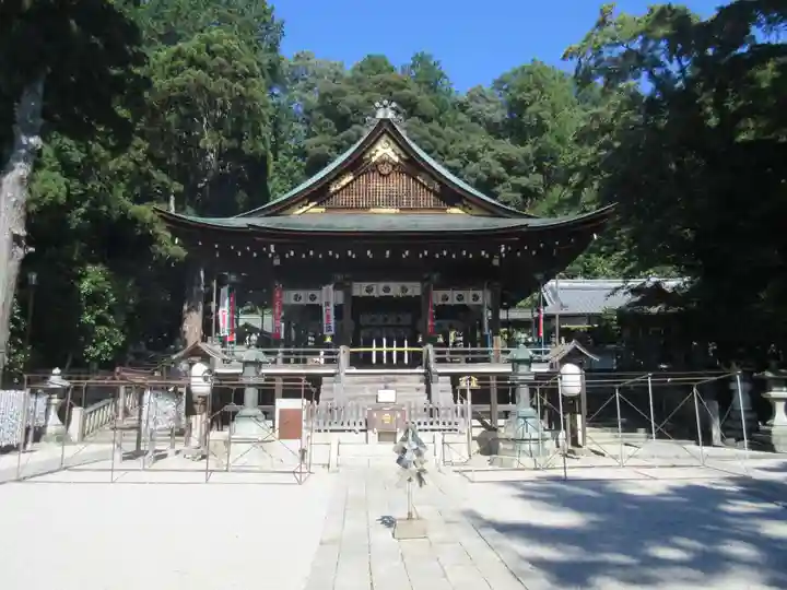 日牟禮八幡宮の本殿・本堂