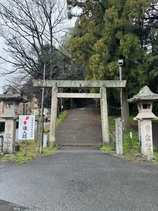 松阪神社の鳥居