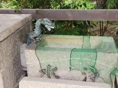 伊居太神社の手水舎