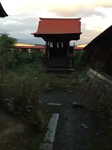 賀茂春日神社の本殿