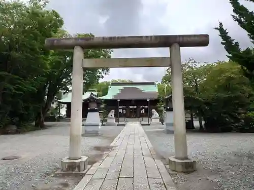 丸子神社　浅間神社の鳥居