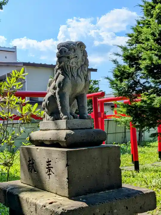 帯広三吉神社の狛犬