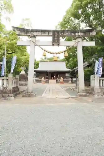 菟足神社の鳥居