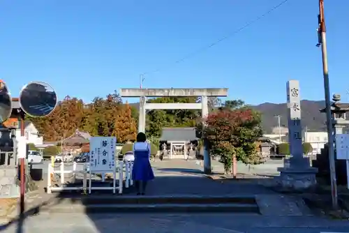 富永神社の鳥居