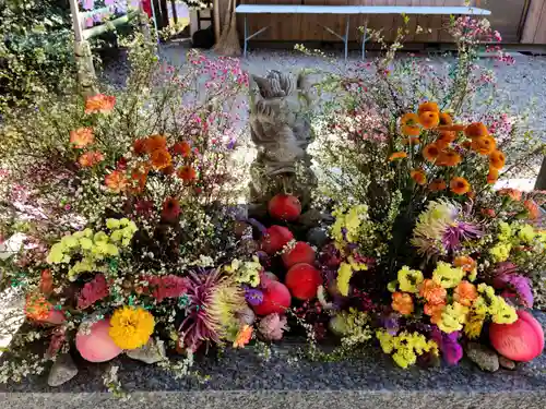 滑川神社 - 仕事と子どもの守り神の手水舎