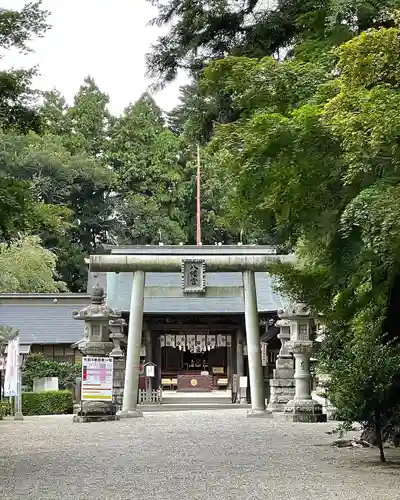 水戸八幡宮の鳥居