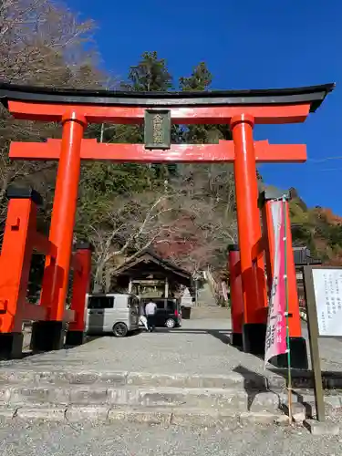 金櫻神社の鳥居