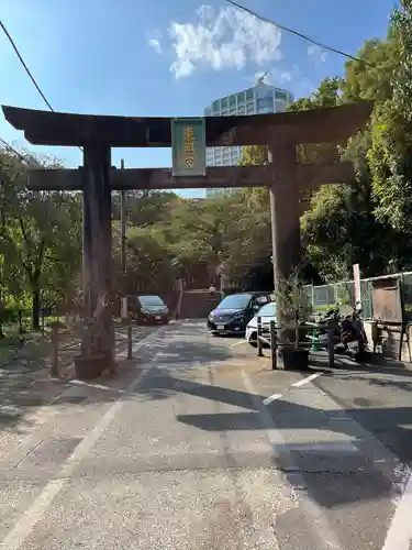 芝東照宮の鳥居
