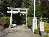 御霊神社の鳥居