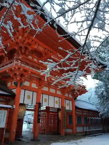 賀茂御祖神社（下鴨神社）の山門