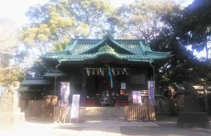 代々木八幡宮の本殿・本堂