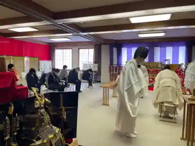 釧路一之宮 厳島神社のお祭り