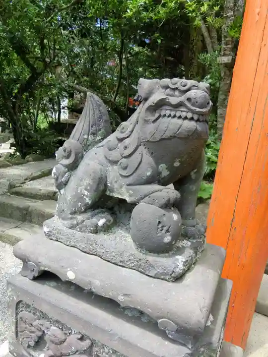 鵜戸神宮の狛犬