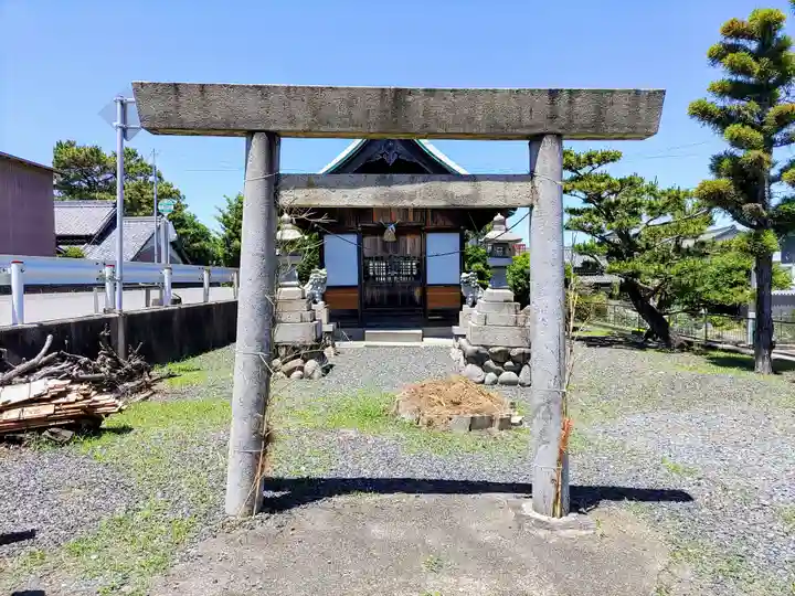 中原神社の鳥居