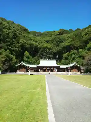 靜岡縣護國神社の本殿・本堂