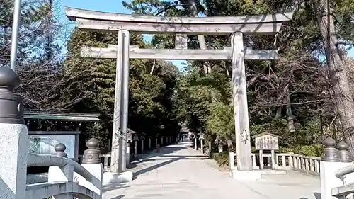 寒川神社の鳥居