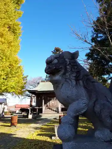 八幡神社の狛犬