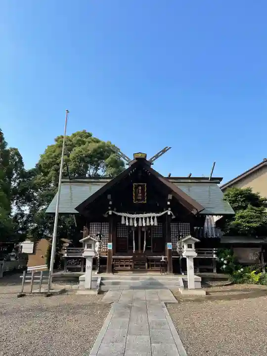 日吉神社の本殿・本堂