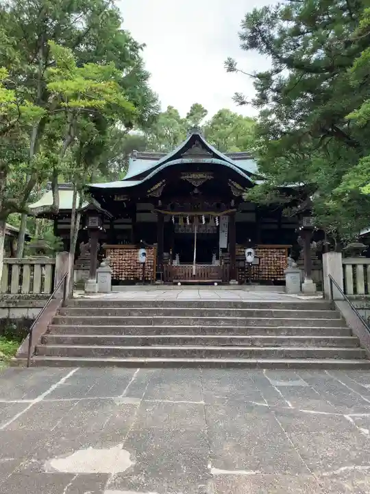 岡崎神社の本殿・本堂