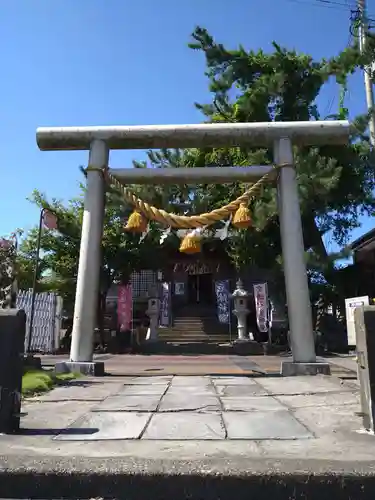 直江津大神宮の鳥居