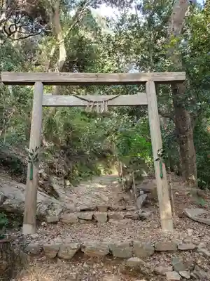 伊射波神社の鳥居