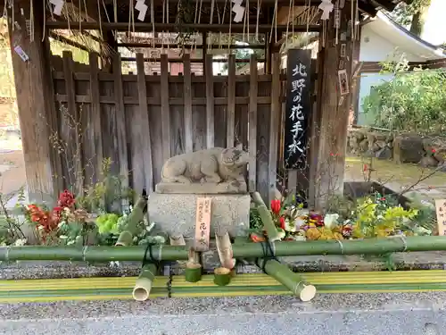 北野天満宮の手水舎