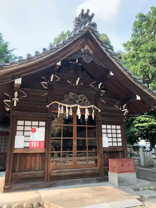 八幡社(柏井町)の本殿・本堂