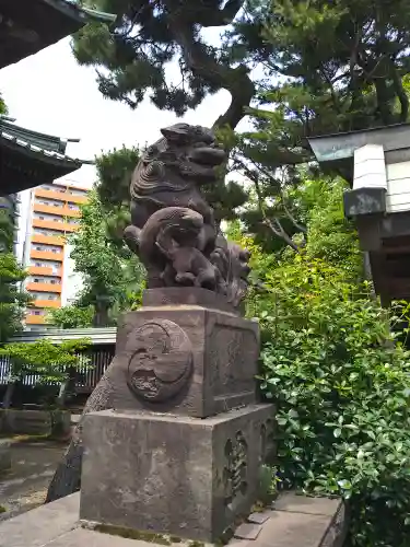 荏原神社の狛犬