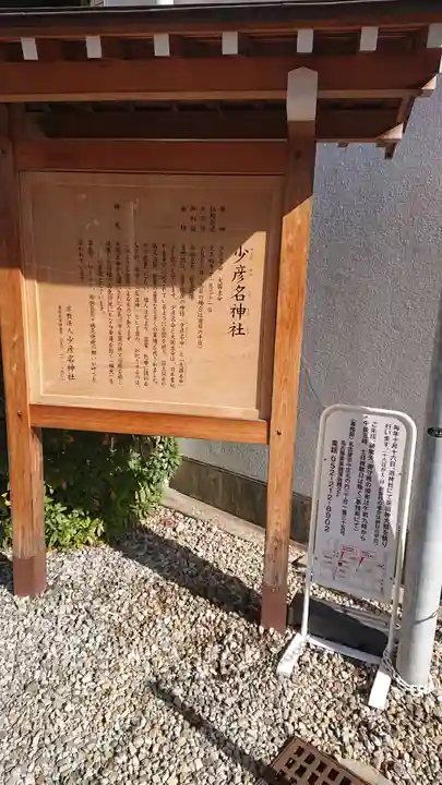 少彦名神社の歴史