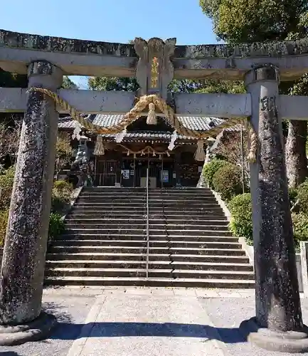 高城神社の鳥居